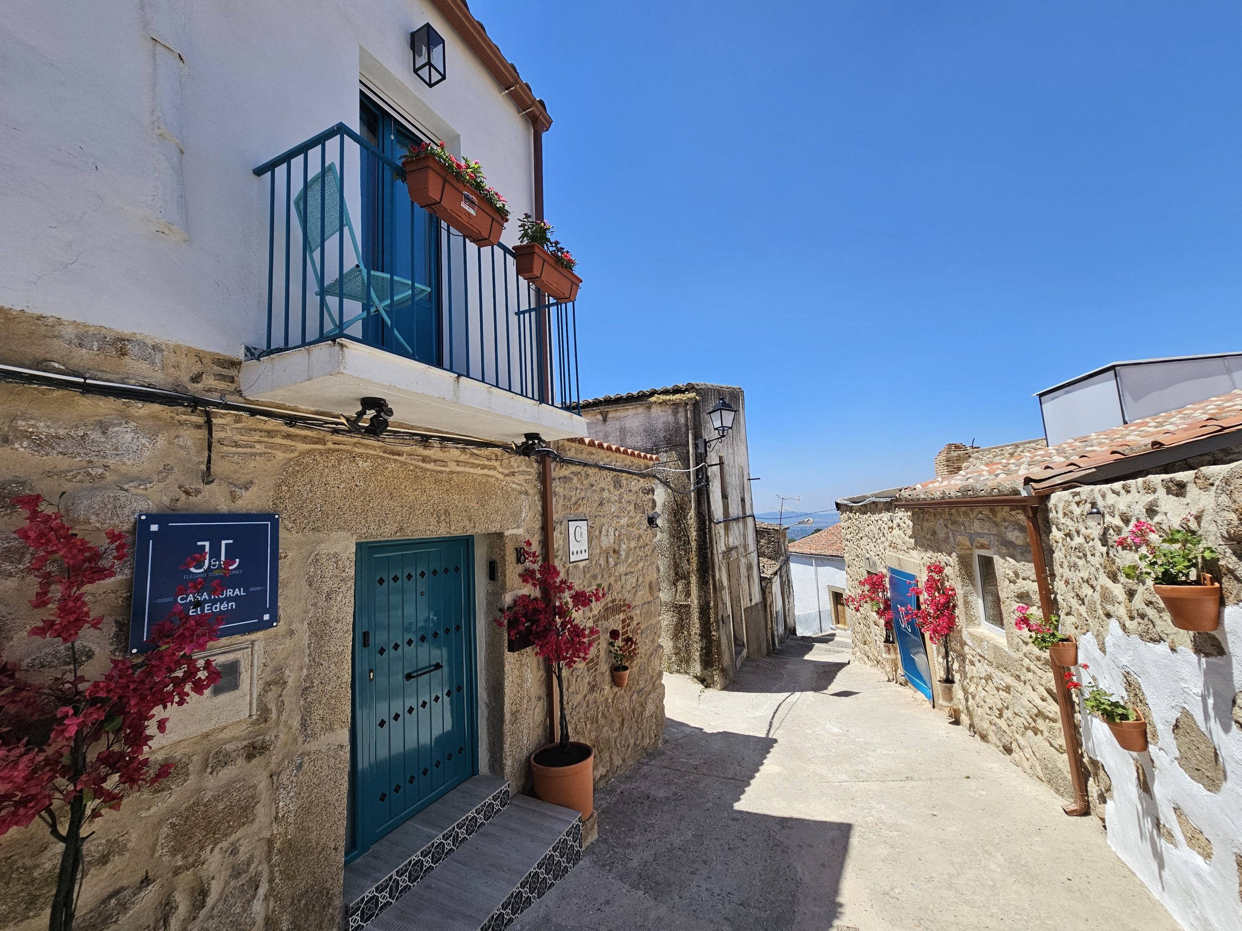 Casa Rural con Chimenea en Caceres